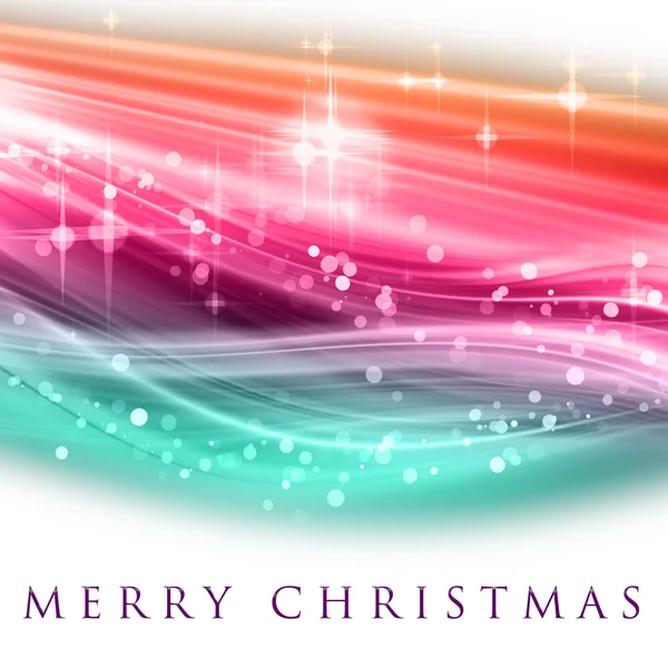 Parlayan yıldızlı muhteşem noel dalgası tasarımı