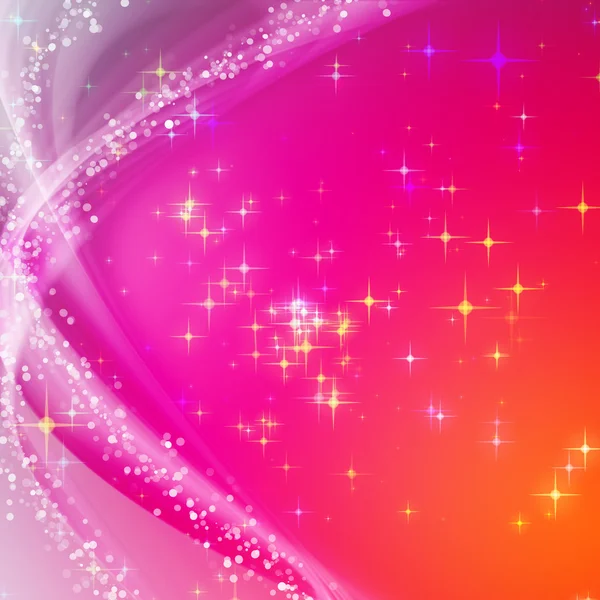 Parlayan yıldızlı muhteşem noel dalgası tasarımı