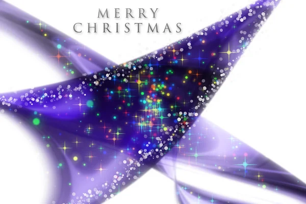 Diseño fantástico de la onda de Navidad con estrellas brillantes —  Fotos de Stock