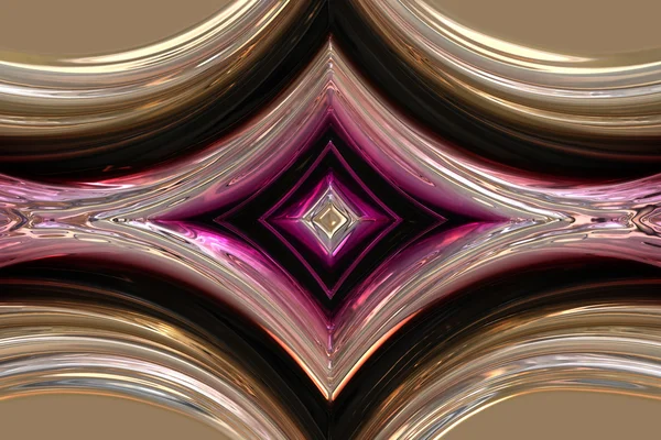 Maravilloso patrón de vidrio ilustrado abstracto — Foto de Stock