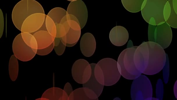 Magnifique animation vidéo avec des bulles mobiles, boucle HD 1080p 