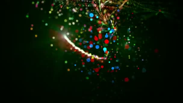 Animation vidéo futuriste avec fond lumineux mobile, boucle HD 1080p 