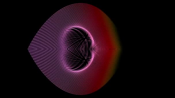 Fantástica animación de vídeo con objeto en movimiento, bucle HD 1080p — Vídeos de Stock