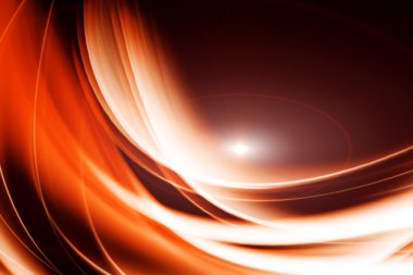 Işıklı fütüristik teknoloji dalga arkaplan tasarımı