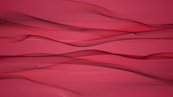 Magnifique animation vidéo avec objet vague en mouvement, boucle HD 1080p 