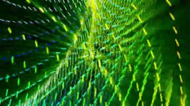 nesne ve ışıklar, hareketli video animasyon fütüristik teknoloji döngü hd 1080p