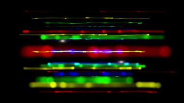 güçlü bir teknoloji ışık video animasyon, hd 1080 p döngü