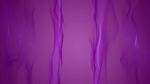 Magnifique animation vidéo avec objet vague en mouvement, boucle HD 1080p 