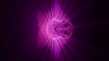 nesne ve ışıklar, hareketli video animasyon fütüristik teknoloji döngü hd 1080p