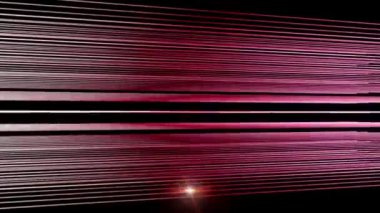 Şerit nesne ve ışıklar, hareketli video animasyon fütüristik teknoloji döngü hd 1080p