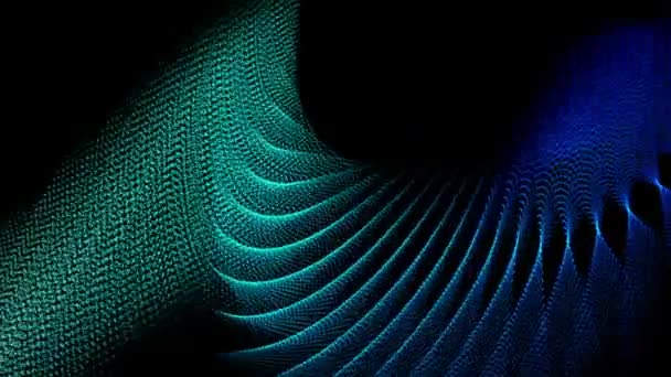 Animation vidéo futuriste avec objet en mouvement, boucle HD 1080p 