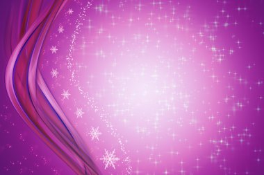 muhteşem christmas dalga kar taneleri ile tasarlayın