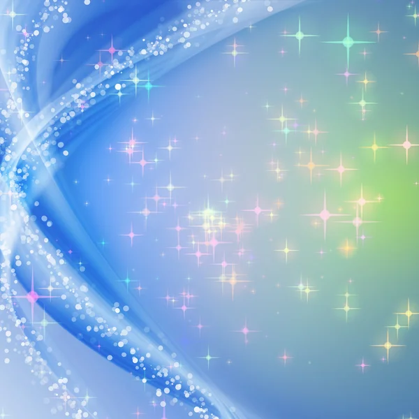 Parlayan yıldızlı muhteşem noel dalgası tasarımı