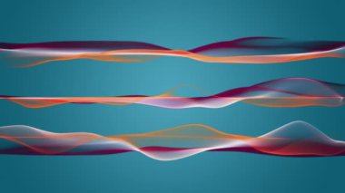 harika video animasyon hareketli dalga parçacık nesne ile döngü hd 1080p