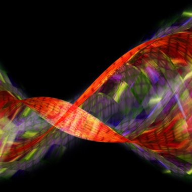 Metnin için alanı olan soyut zarif arkaplan tasarımı