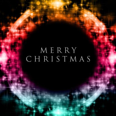 Yıldızlı harika Noel arkaplan tasarımı çizimi