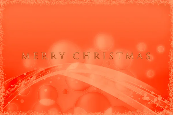 Fantastisches Weihnachtswellendesign mit Schneeflocken und Platz für Yo — Stockfoto