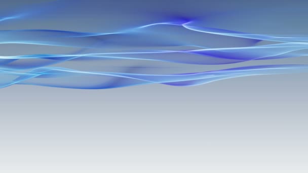 Magnifique animation vidéo avec objet particule onde mobile, boucle HD 1080p 