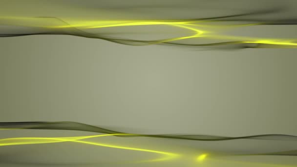 Magnifique animation vidéo avec objet vague en mouvement, boucle HD 1080p 