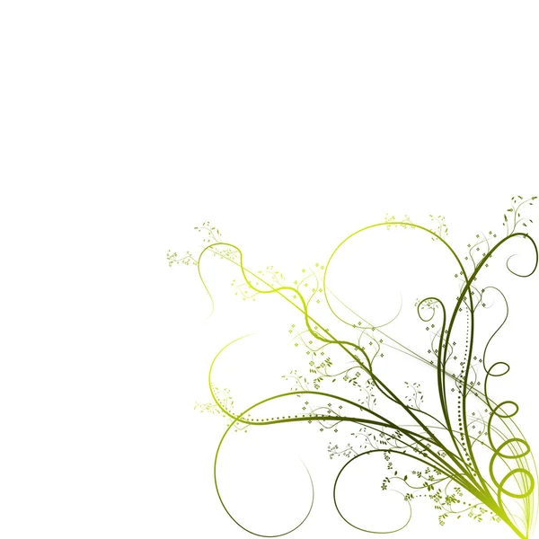 Belo design de fundo de flor ilustrada com espaço para yo — Fotografia de Stock
