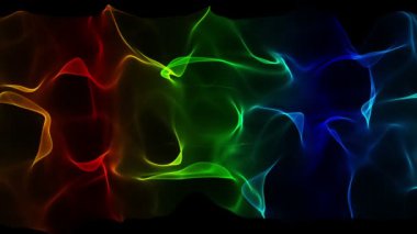 güçlü video animasyon hareketli dalga nesnesiyle döngü hd 1080p