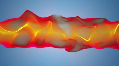 güçlü video animasyon hareketli dalga nesnesiyle döngü hd 1080p