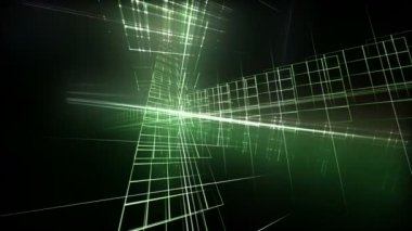 nesne ve ışıklar, hareketli fütüristik video animasyon döngüsü hd 1080p