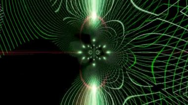 nesne ve ışıklar, hareketli büyülü video animasyon döngüsü hd 1080p