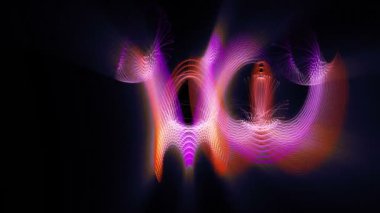 nesne ve ışıklar, hareketli fantastik video animasyon döngüsü hd 1080p