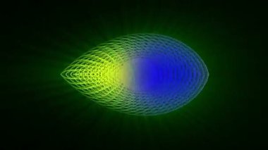 nesne ve ışıklar, hareketli fütüristik video animasyon döngüsü hd 1080p