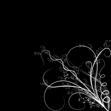 Güzel resimli çiçek arkaplan tasarımı metniniz için boşluk ile