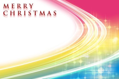 Parlayan yıldızlı muhteşem noel dalgası tasarımı