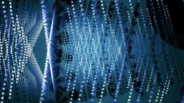 parçacık Şerit nesne hareket ile fantastik video animasyon döngüsü hd 1080p