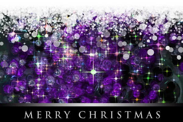 Maravillosa ilustración de diseño de fondo de Navidad con estrellas y copos de nieve — Foto de Stock