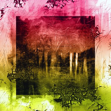 Metnin için soyut grunge arkaplan şablonu