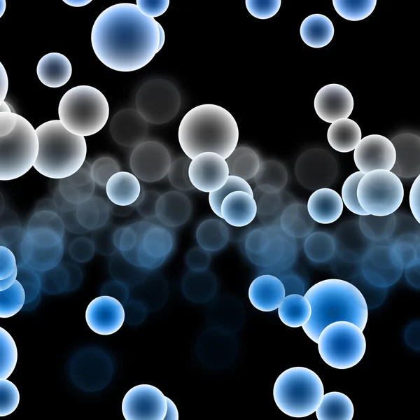 Underbar design illustration med bubblor — Stockfoto
