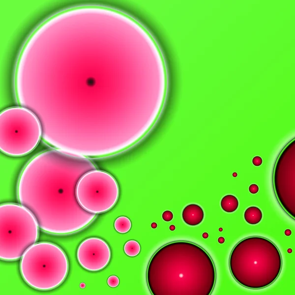 circle nesneleri ile geometrik retro arka plan stili