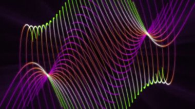 Şerit nesne hareket ile fantastik video animasyon döngüsü hd 1080p