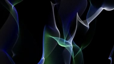 fantastik video animasyon hareketli dalga nesnesiyle döngü hd 1080p