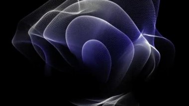 fantastik video animasyon hareketli dalga nesnesiyle döngü hd 1080p