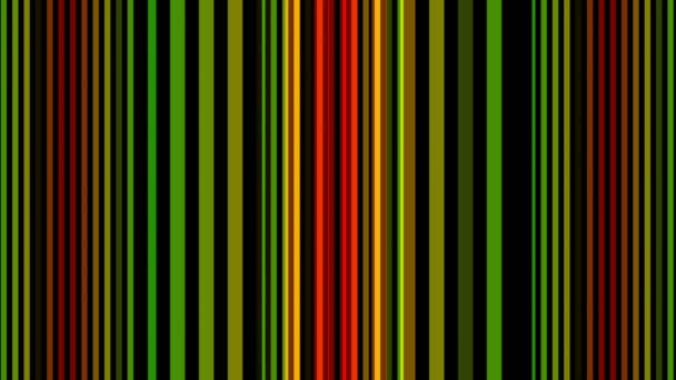 Animação de vídeo maravilhosa com objeto de fundo de listra em movimento, loop HD 1080p — Vídeo de Stock