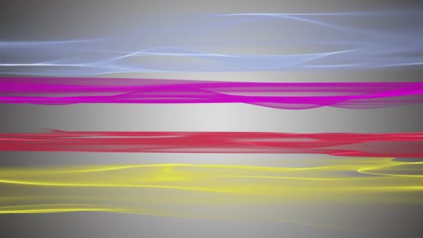 Fantastické video animace s pohybující se objekt vlna smyčka hd 1080p — Stock video