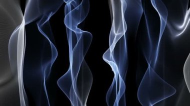 fantastik video animasyon ile dalga nesne hareket, döngü hd 1080p