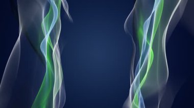 fantastik video animasyon ile dalga nesne hareket, döngü hd 1080p