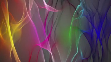 fantastik video animasyon ile dalga nesne hareket, döngü hd 1080p