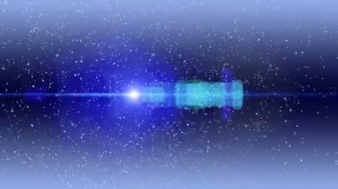 güçlü bir teknoloji ışık video animasyon, hd 1080 p döngü