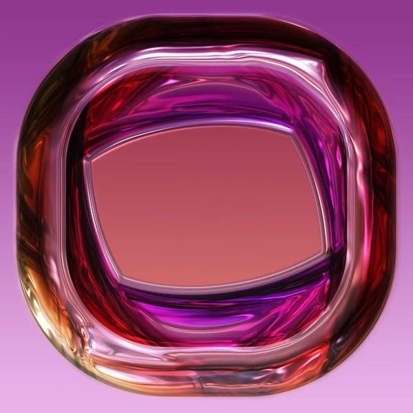 Abstrakt illustreret glas baggrund objekt - Stock-foto