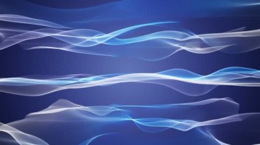 fantastik video animasyon ile dalga nesne hareket, döngü hd 1080p