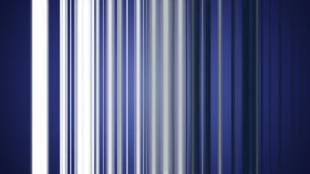 Fantastique animation vidéo avec un objet rayé en mouvement, boucle HD 1080p 