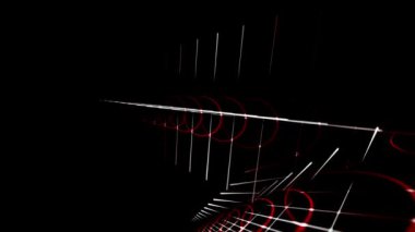 hareketli nesneler, fütüristik teknoloji video animasyon döngüsü hd 1080p